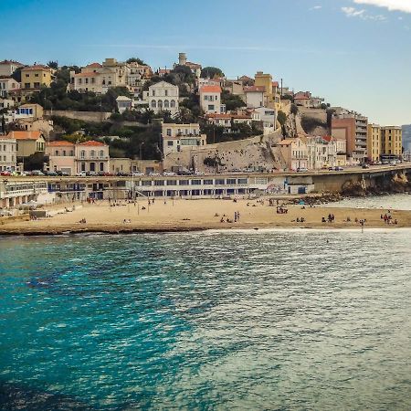 T2 Equipe Au Calme + Terrasse A 1 Km De La Mer Marseille Exteriör bild